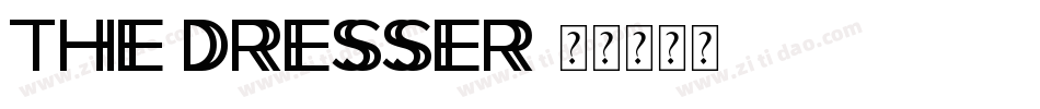 THE DRESSER字体转换